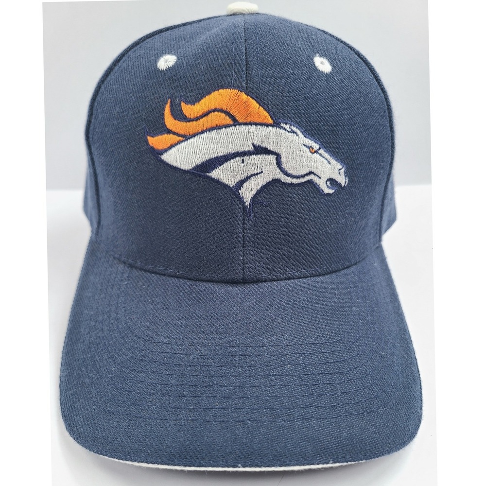Denver‎ Broncos NFL Strapback Hat Football Sportswear Retro Classic Blokecore